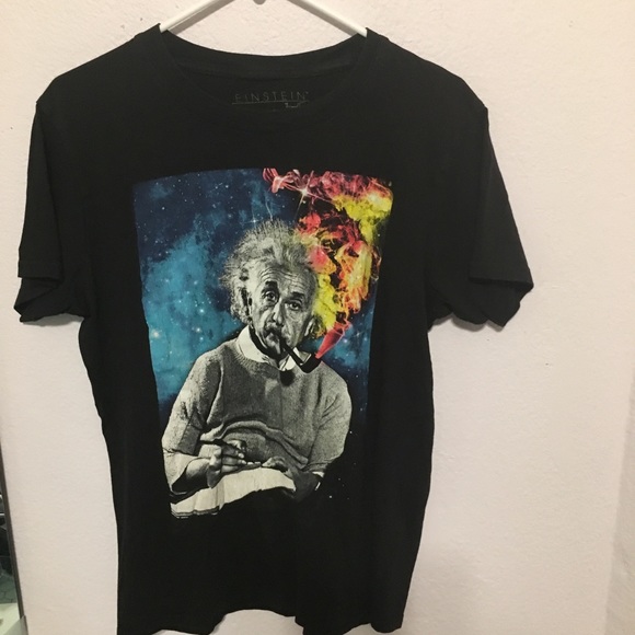 Einstein Tops - Albert Einstein Small Graphic Tee